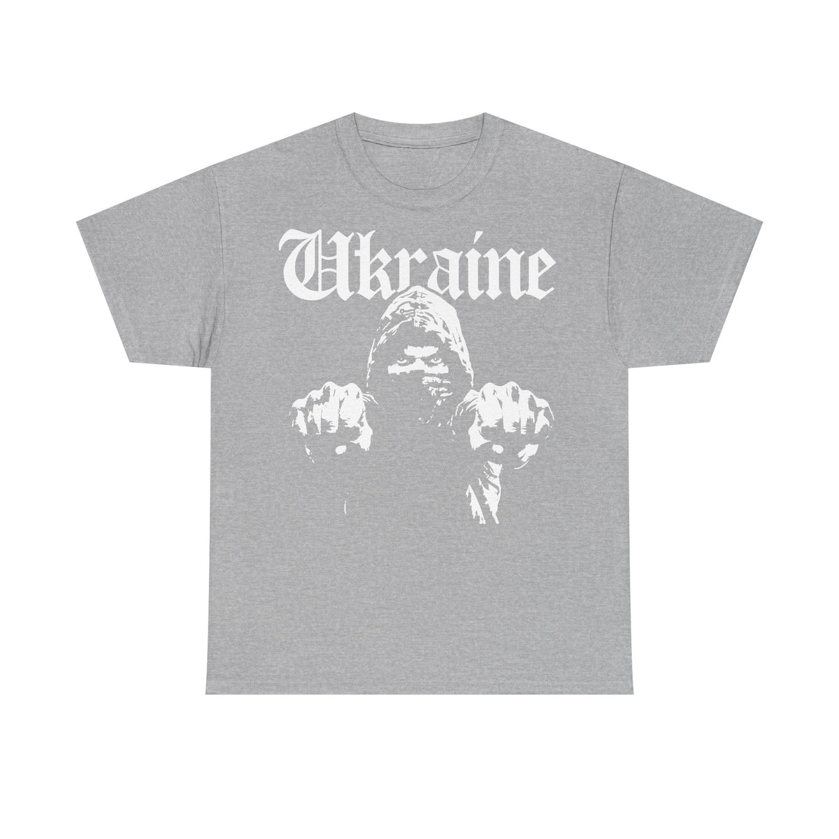 Bandera de Ucrania escudo idea de regalo afición al deporte moda vintage - Camiseta unisex