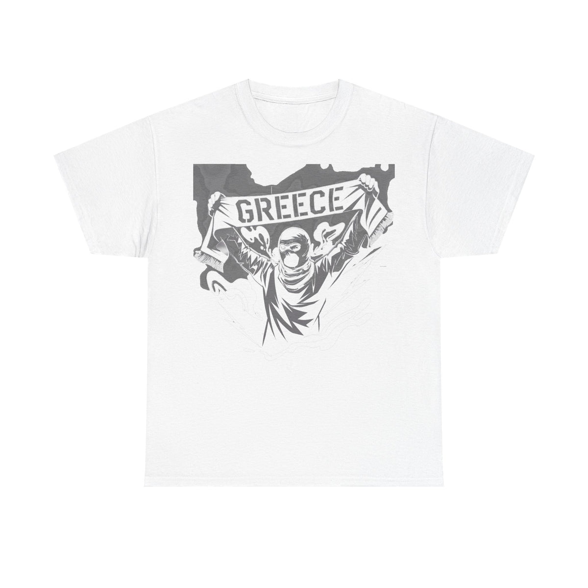 Grecia Grecia hooligan bandera escudo patria fútbol deporte aficionado idea de regalo - camiseta unisex