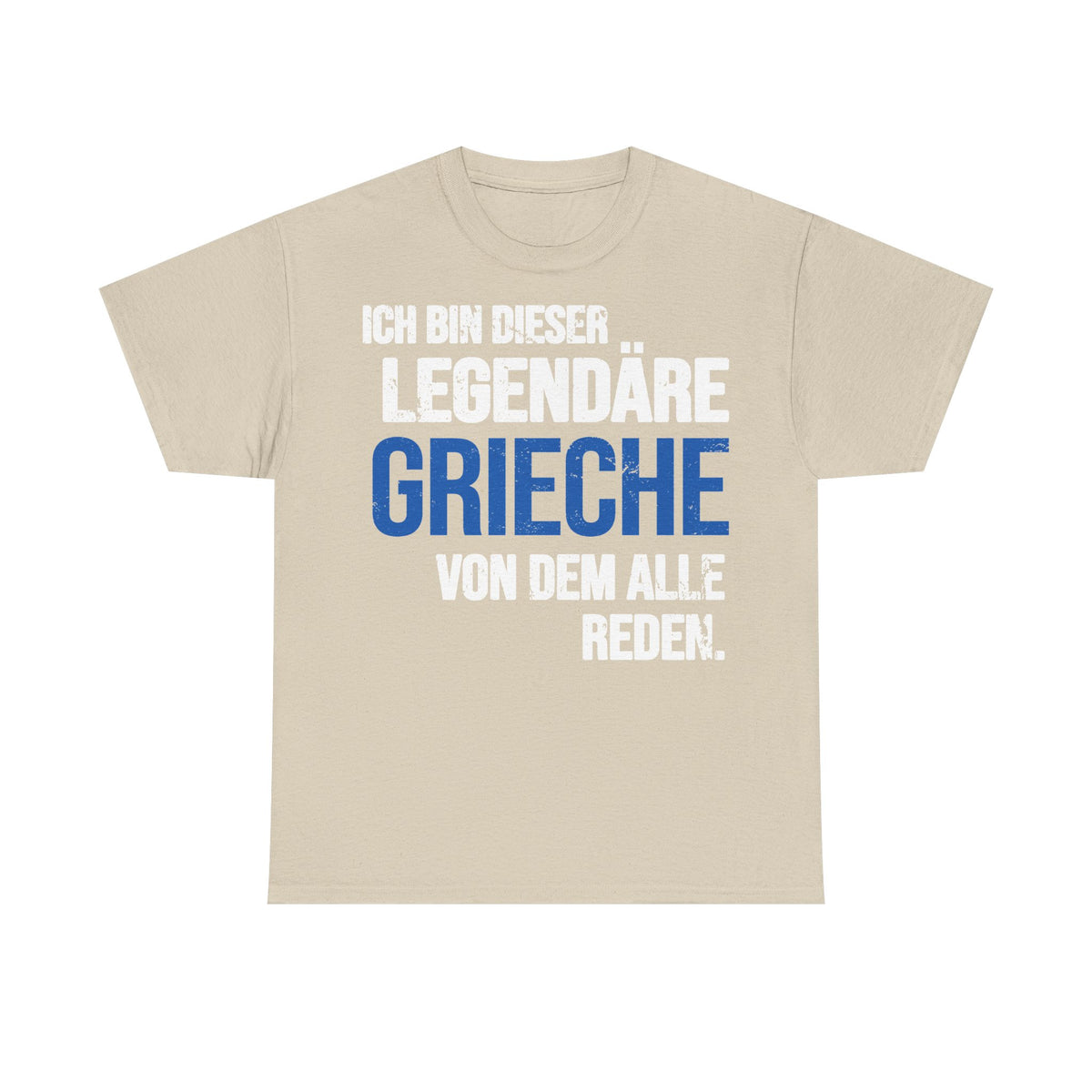 Grecia Grecia Bandera Escudo Patria Fútbol Deporte Aficionado Idea de regalo - Camiseta unisex