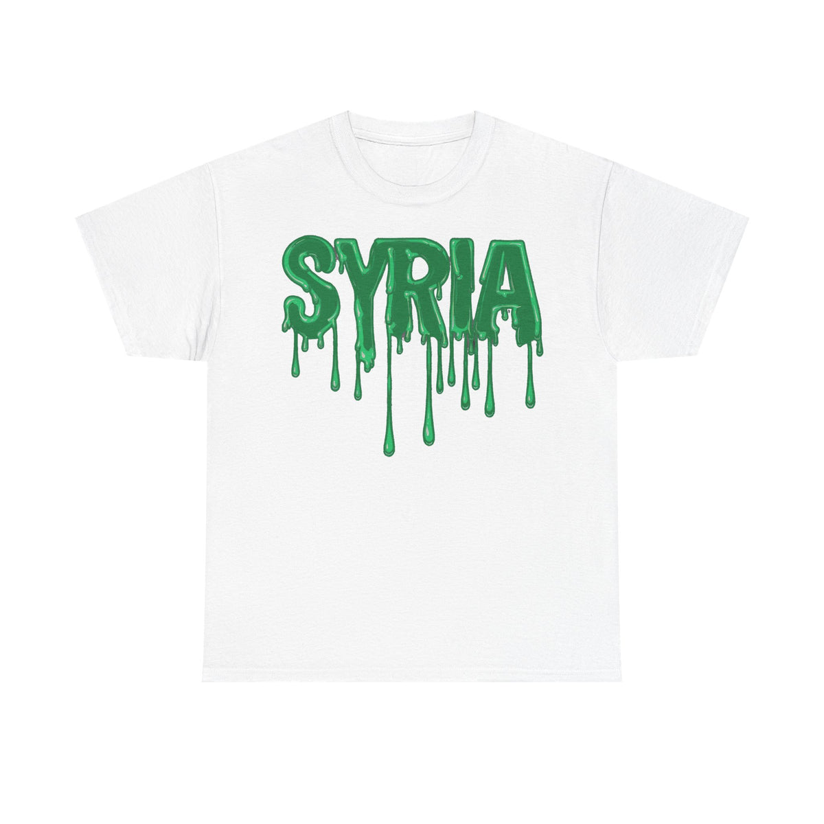 Syria Syrien Wappen Flagge Heimat Sport Fan Geschenkidee - Unisex T-Shirt
