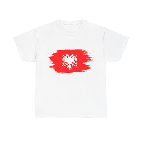 Albanie blason shqiponja drapeau albanais football fan sport T-shirt unisexe