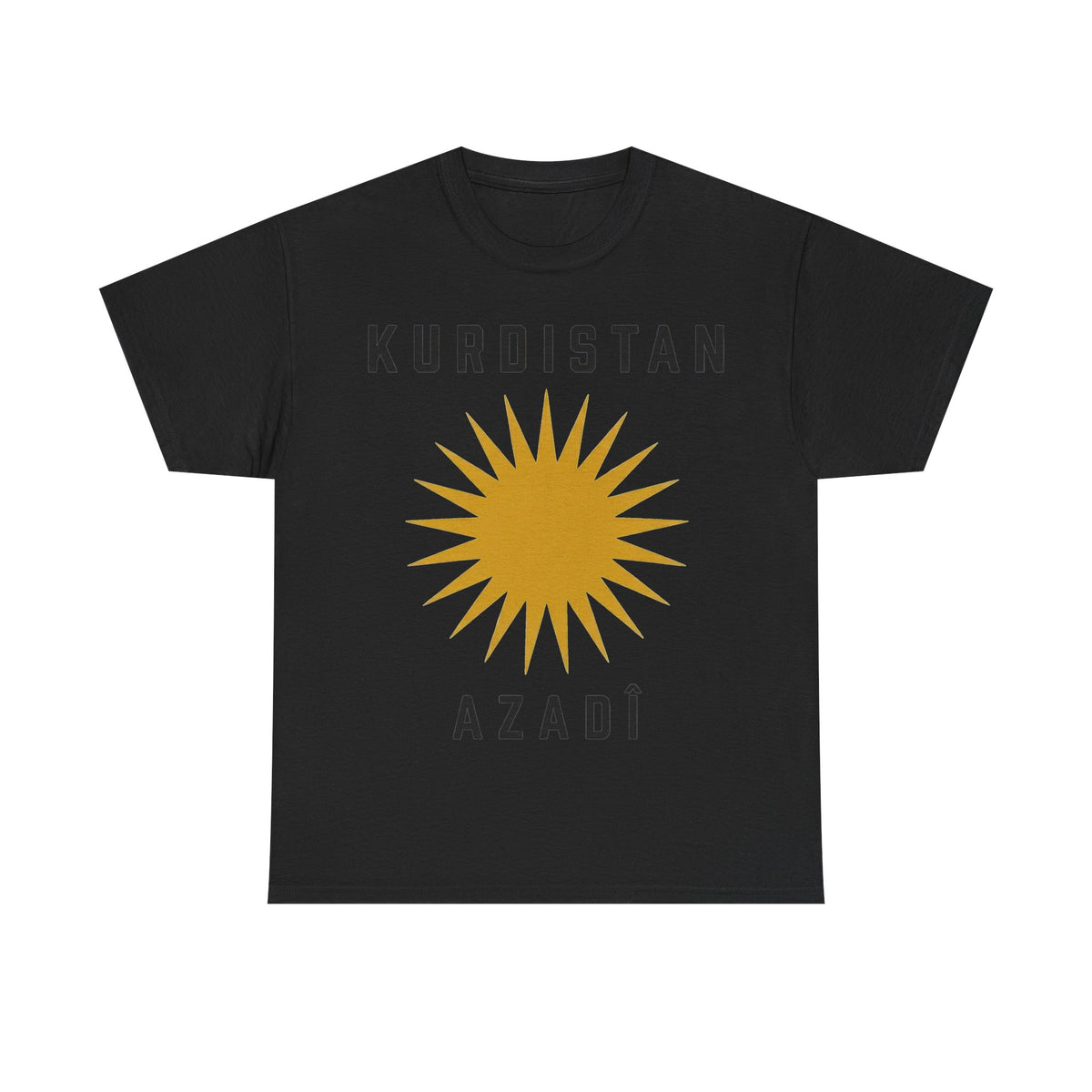 Kurdistán Azadi Sol Libertad Bandera Patria Idea de regalo - Camiseta unisex