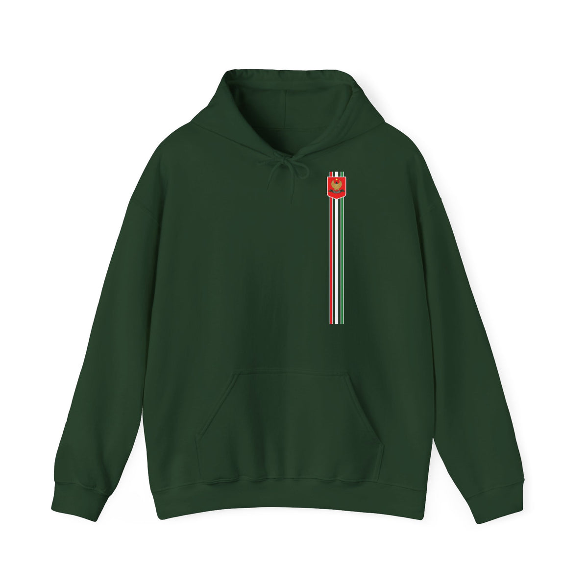 Kurdistan patria orgoglio stemma bandiera sport calcio regalo per tifosi - felpa con cappuccio unisex