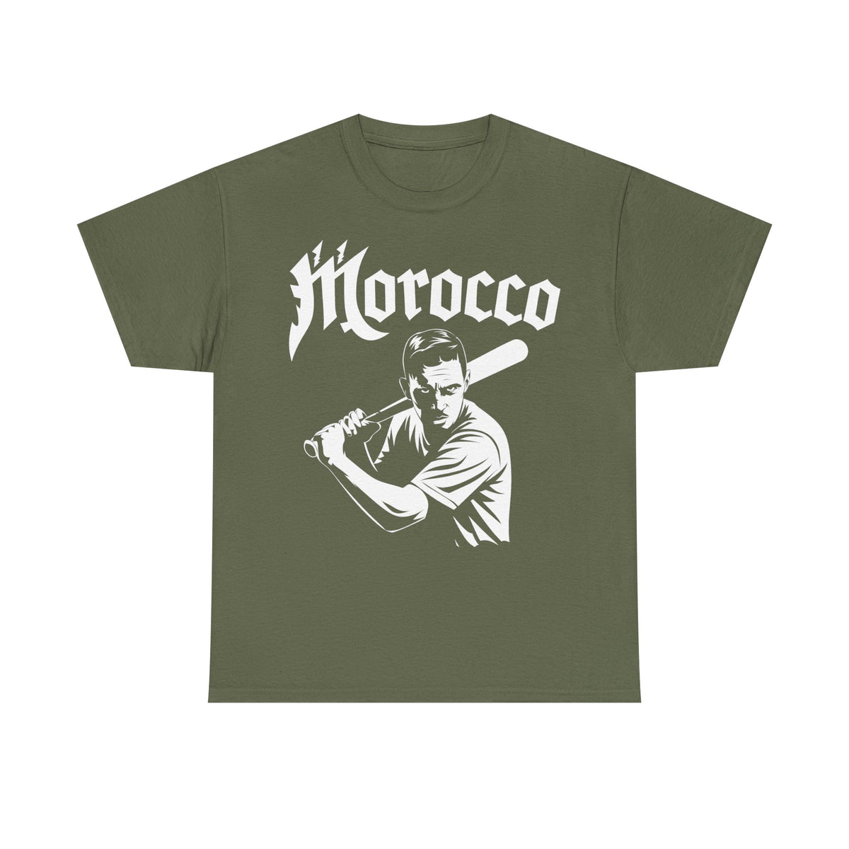 Escudo de hooligan de Marruecos Bandera de Marruecos Fútbol Aficionado Deporte Idea de regalo - Camiseta unisex