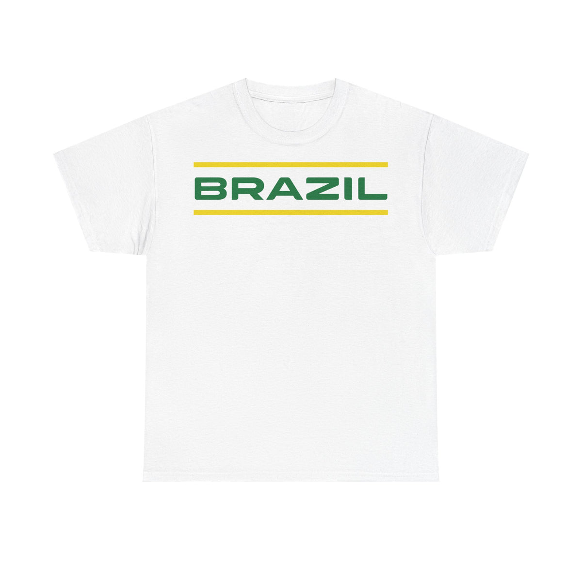 Brazil Brasilien Wappen Flagge Sport Fan Fußball Geschenkidee - Unisex T-Shirt