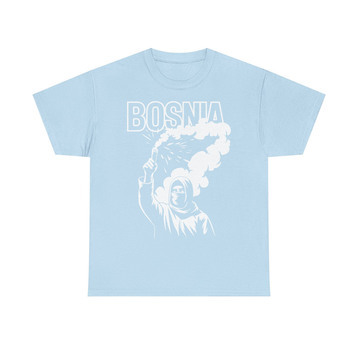 Bosnia escudo bandera orgullo patria aficionado al fútbol idea de regalo - Camiseta unisex