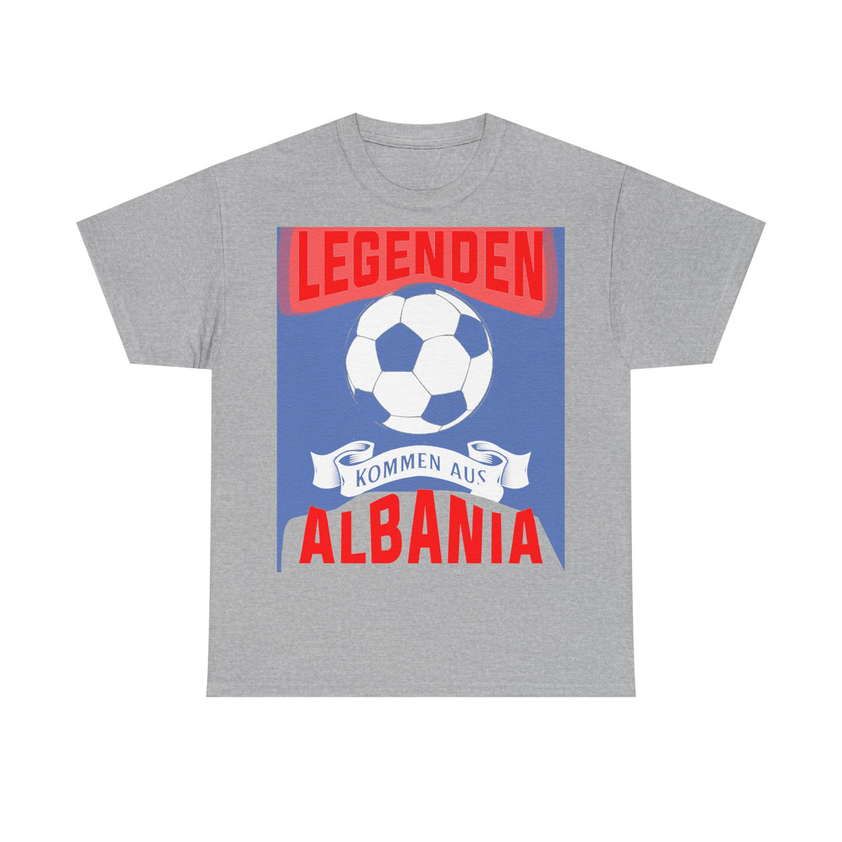 Camiseta unisex de Albania, escudo albanés, bandera, águila, fútbol, aficionado, deporte