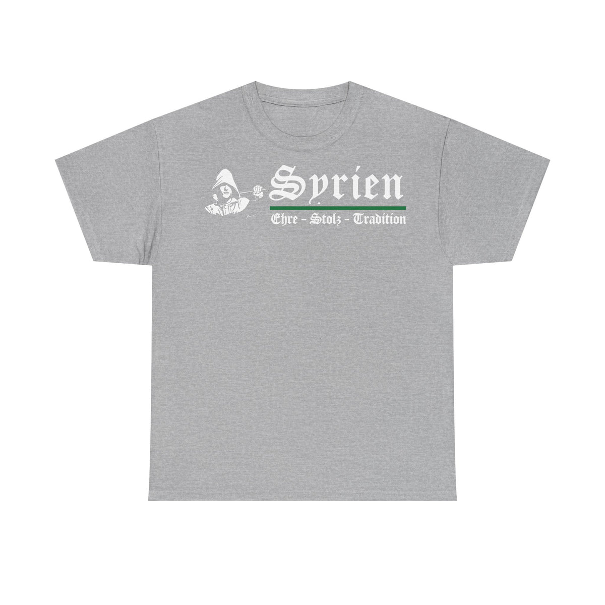 Syria Syrien Wappen Flagge Heimat Sport Fan Geschenkidee - Unisex T-Shirt