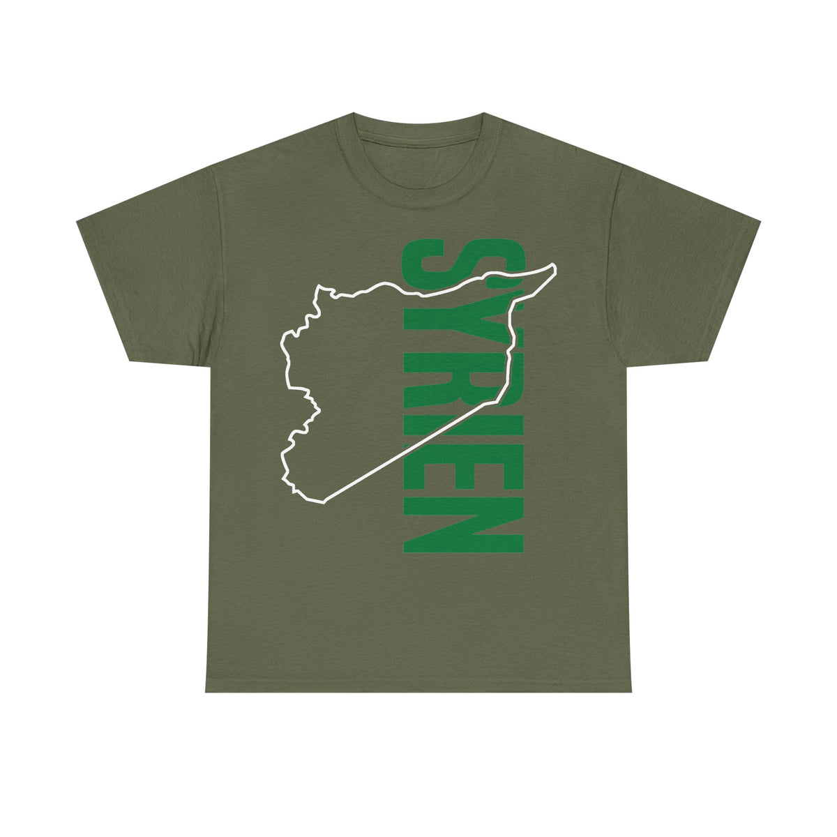 Syria Syrien Wappen Flagge Heimat Sport Fan Geschenkidee - Unisex T-Shirt