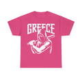 Greece Griechenland Hooligan Flagge Wappen Heimat Fußball Sport Fan Geschenkidee - Unisex T-Shirt