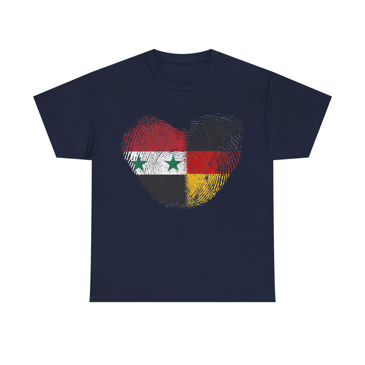 Syria Syrien Wappen Flagge Heimat Sport Fan Geschenkidee - Unisex T-Shirt