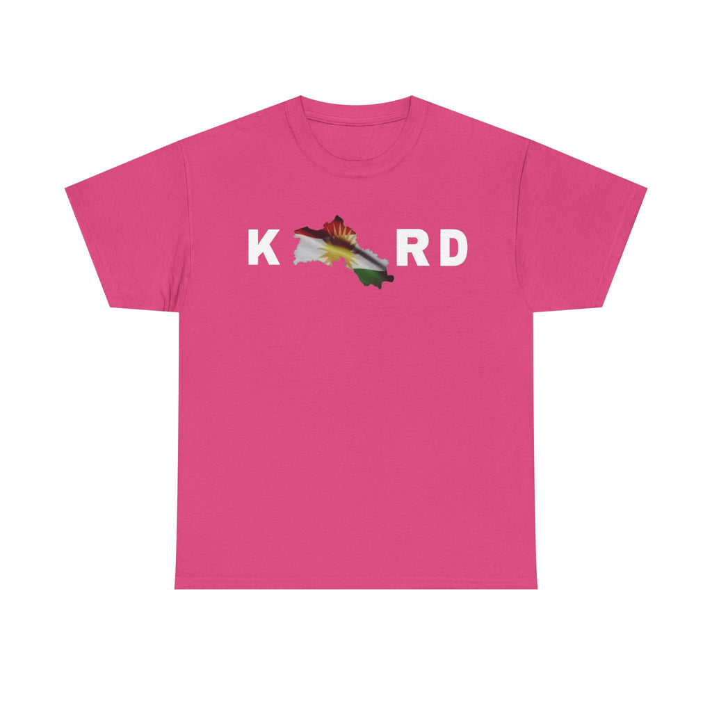 Kurdistan Kurd Karte Flagge Wappen Azadi - Unisex T-Shirt