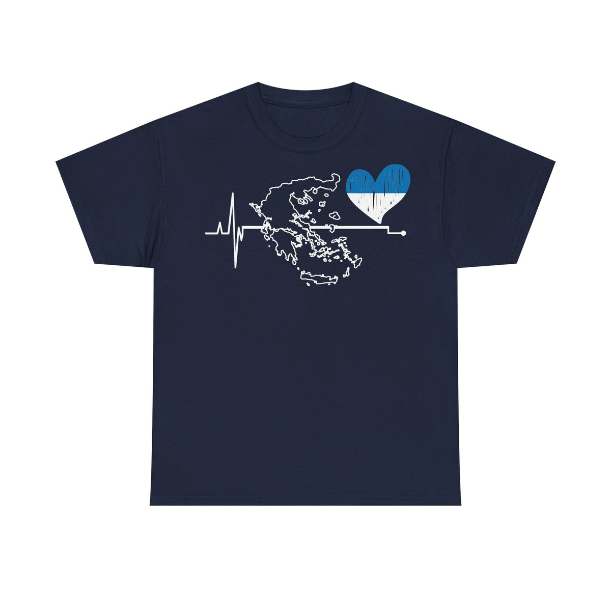 Grecia Grecia Bandera Escudo Patria Fútbol Deporte Aficionado Idea de regalo - Camiseta unisex