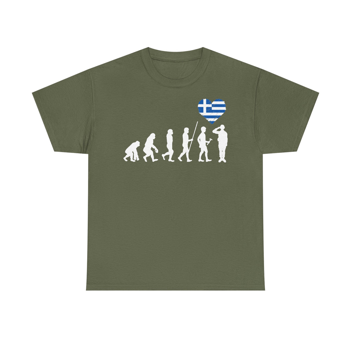 Grecia Grecia Bandera Escudo Patria Fútbol Deporte Aficionado Idea de regalo - Camiseta unisex