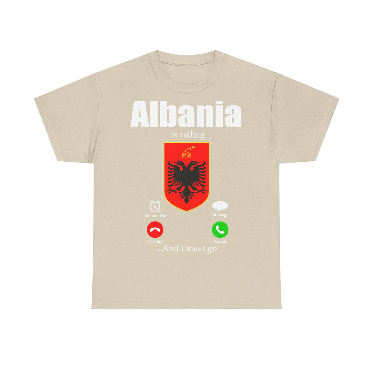 Camiseta unisex de Albania, escudo albanés, bandera, águila, fútbol, aficionado, deporte