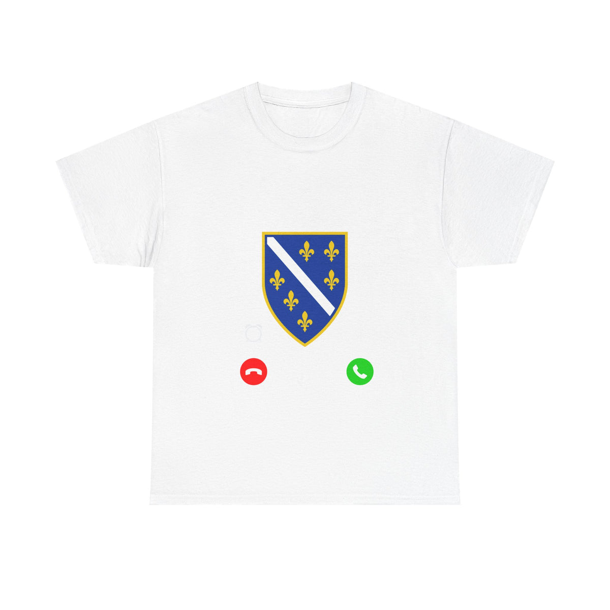 Bosnia Wappen Flagge Stolz Heimat Fußball fan Geschenkidee - Unisex T-Shirt