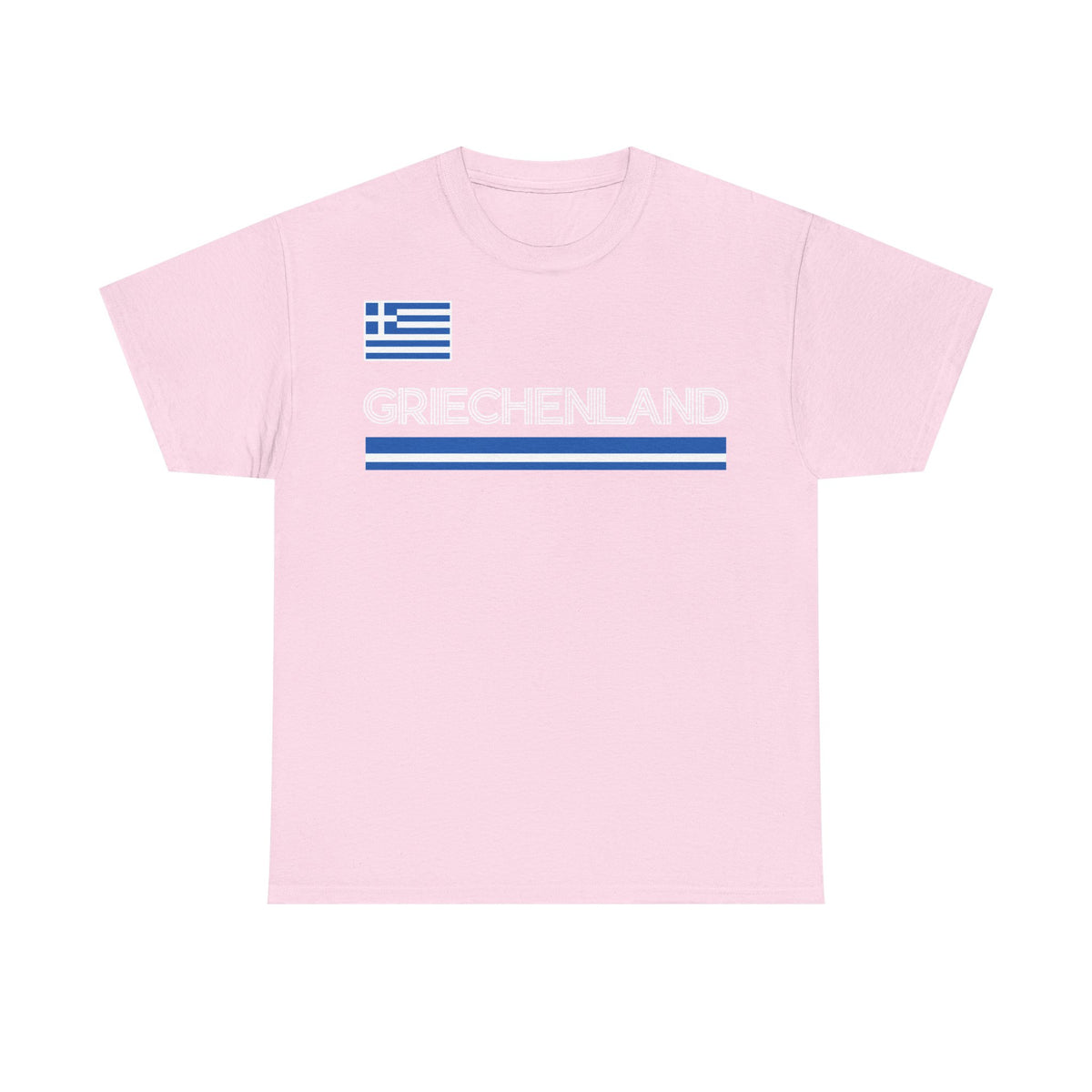 Grecia Grecia Bandera Escudo Patria Fútbol Deporte Aficionado Idea de regalo - Camiseta unisex