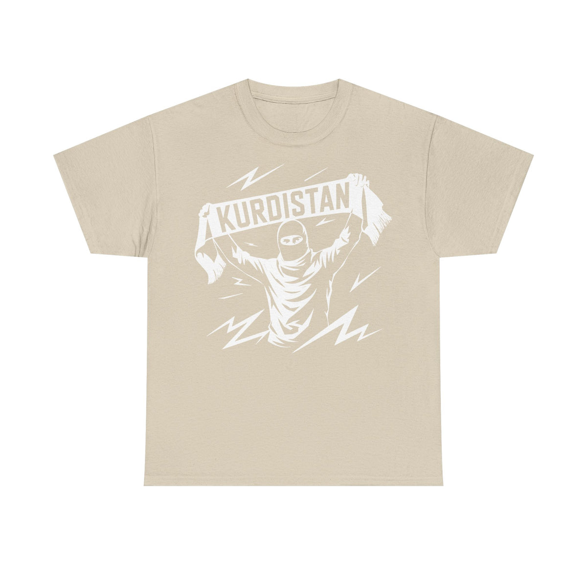 Camiseta unisex con escudo, bandera y regalo para los aficionados del Kurdistán: Azadi, patria