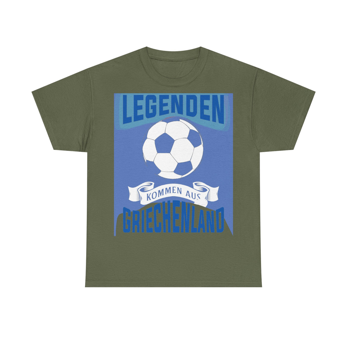 Grecia Grecia Bandera Escudo Patria Fútbol Deporte Aficionado Idea de regalo - Camiseta unisex