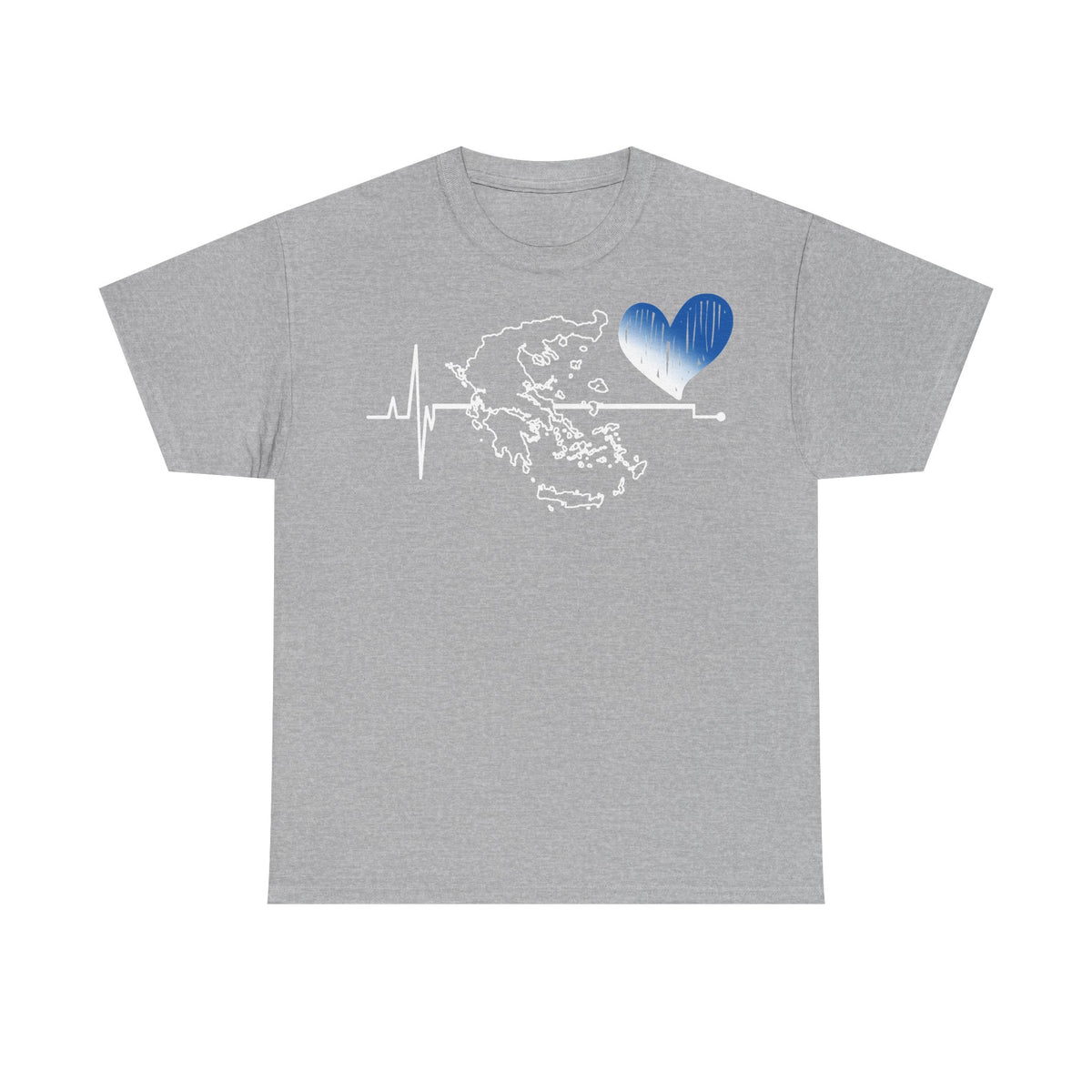 Grecia Grecia Bandera Escudo Patria Fútbol Deporte Aficionado Idea de regalo - Camiseta unisex