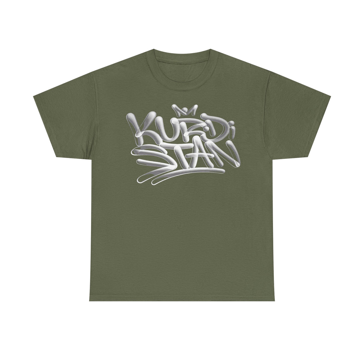 Kurdistán Azadi Escudo Bandera Patria Newroz Regalo - Camiseta unisex