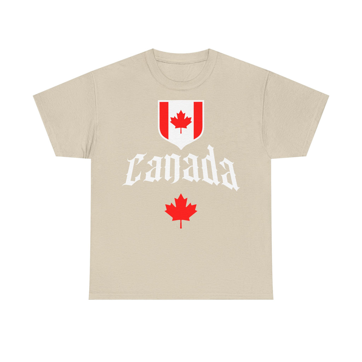 Canada Kanada Wappen Flagge Fan Sport Fußball Geschenkidee - Unisey T-Shirt