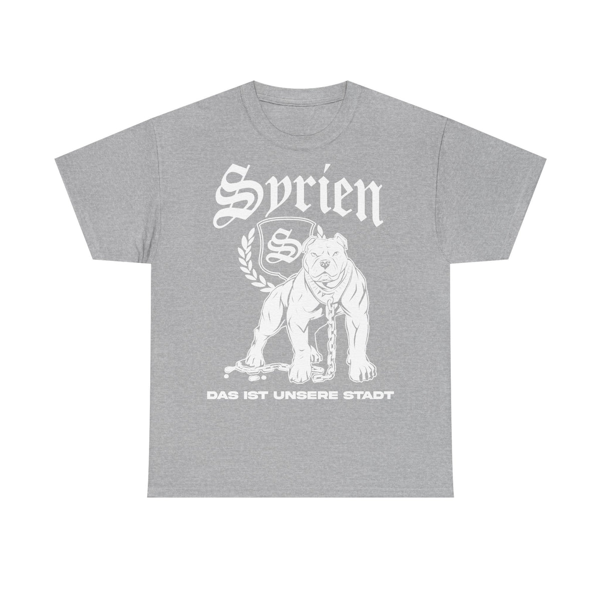 Syria Syrien Wappen Flagge Heimat Sport Fan Geschenkidee - Unisex T-Shirt