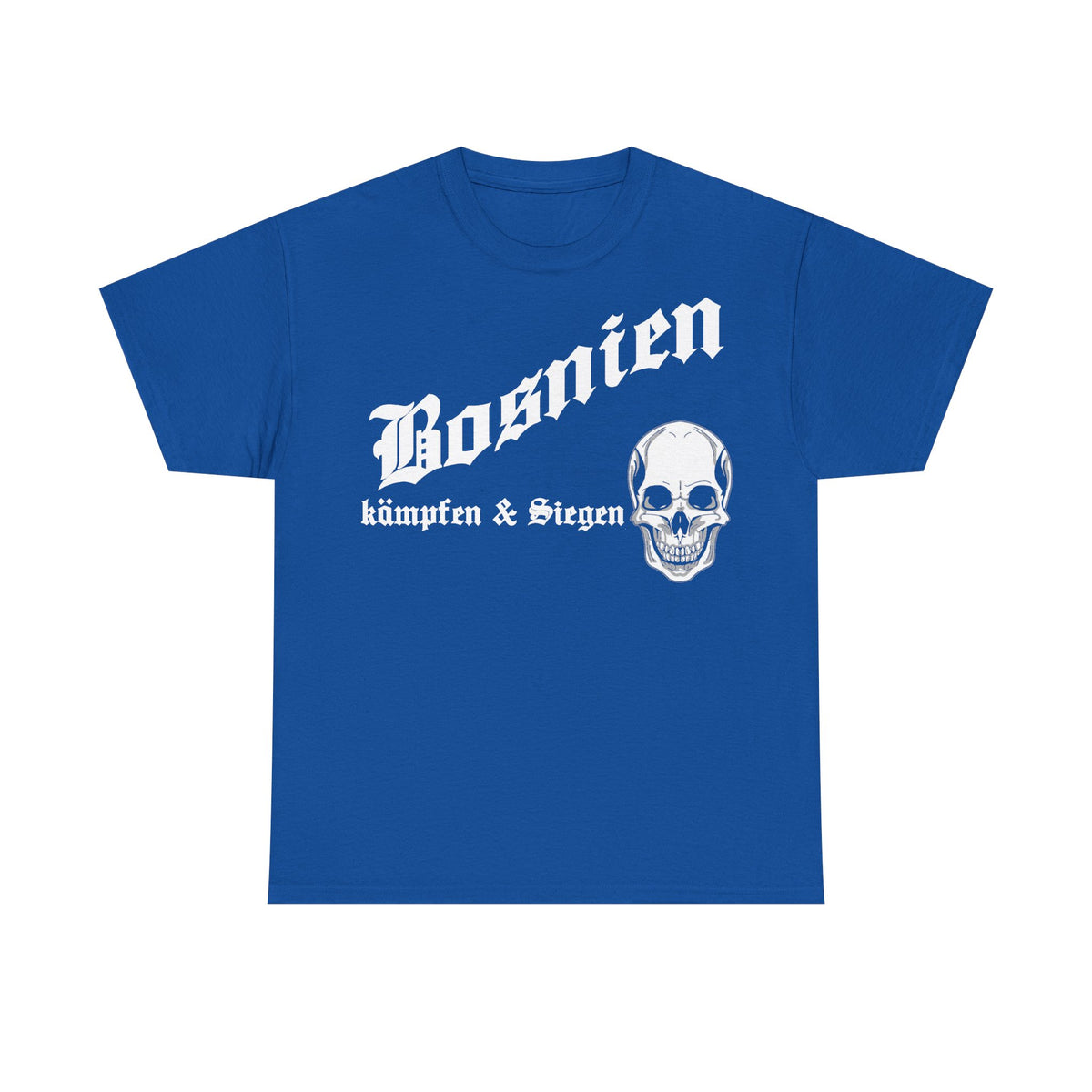 Bosnia Wappen Flagge Stolz Heimat Fußball fan Geschenkidee - Unisex T-Shirt