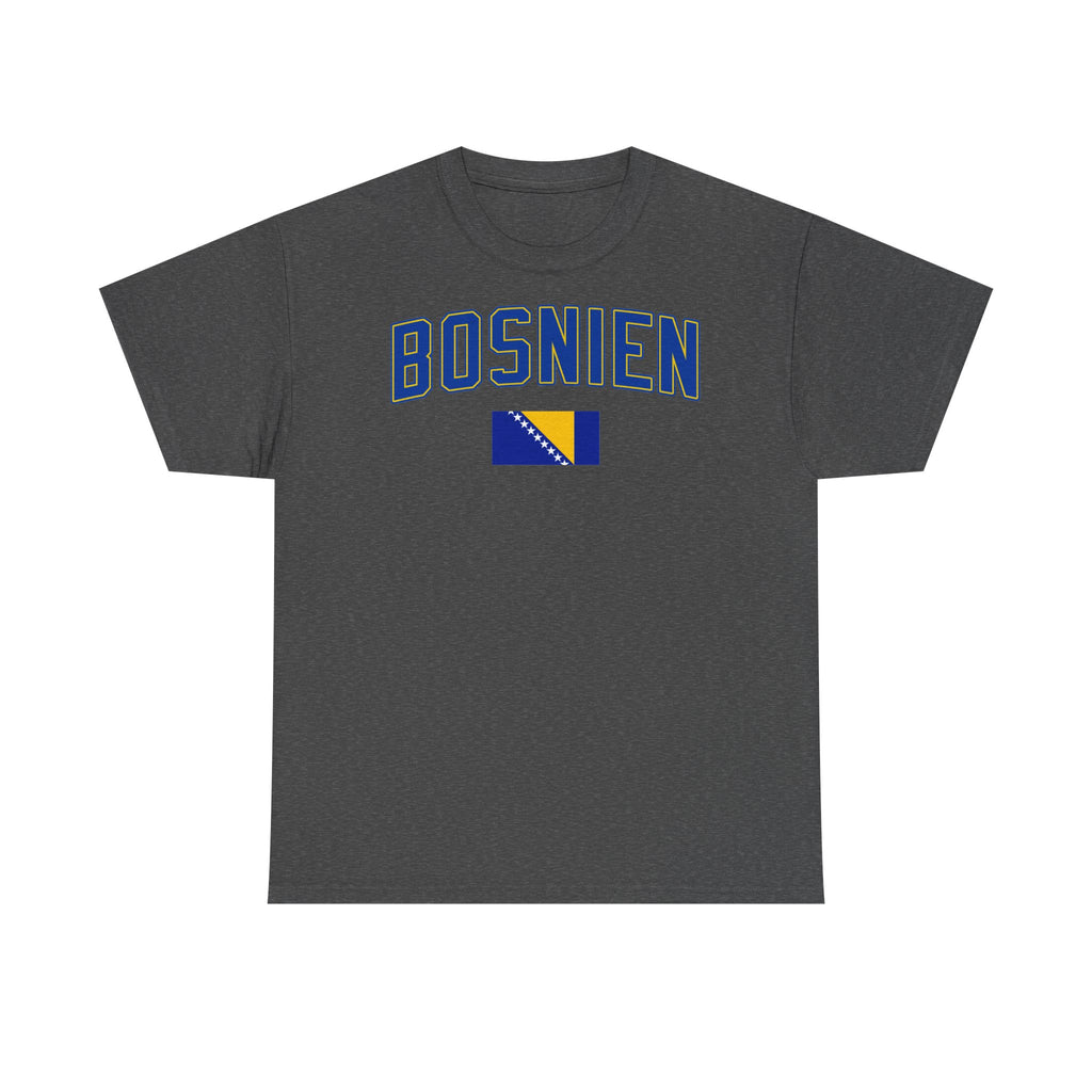Bosnia Wappen Flagge Stolz Heimat Fußball fan Geschenkidee - Unisex T-Shirt