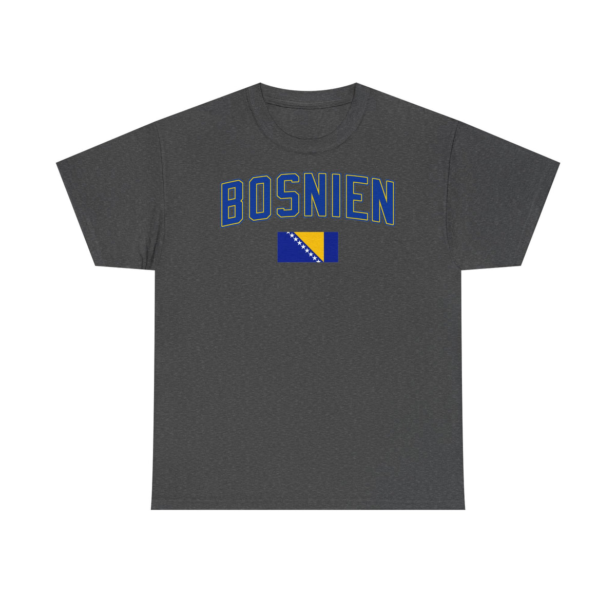 Bosnia Wappen Flagge Stolz Heimat Fußball fan Geschenkidee - Unisex T-Shirt