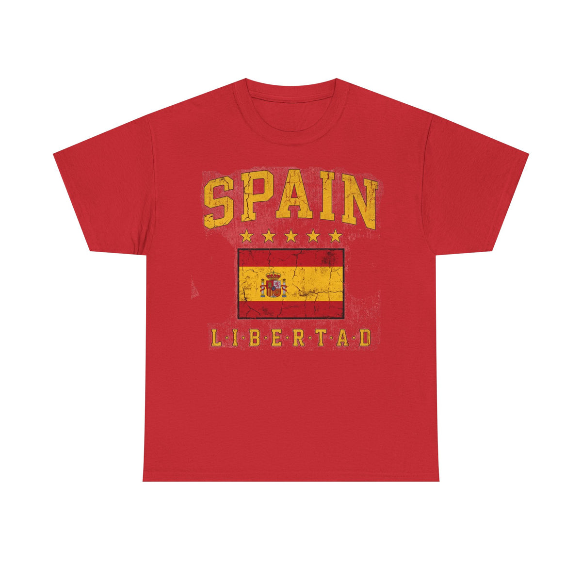 España Libertad España bandera escudo patria orgullo deporte fútbol aficionado - Camiseta unisex