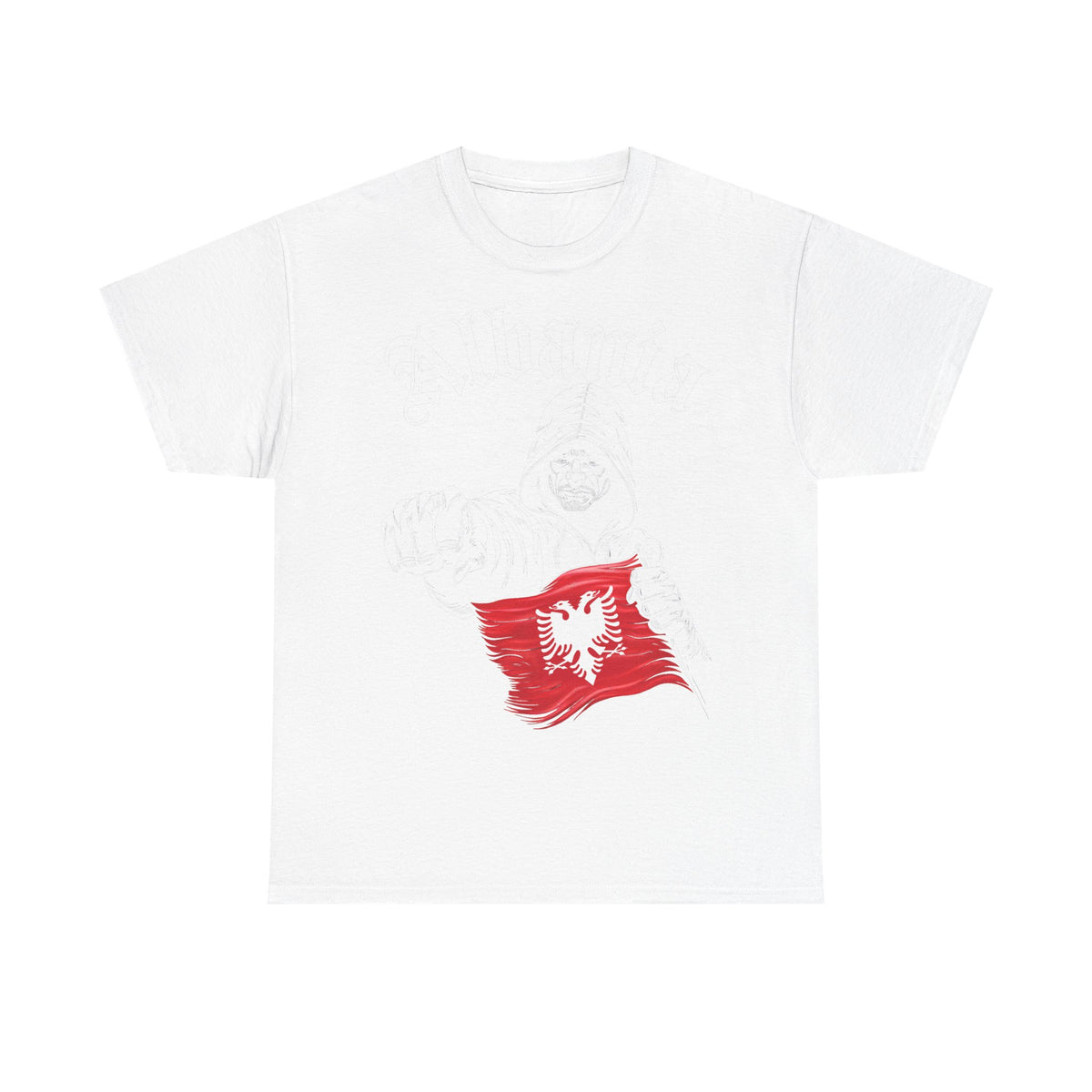 Albania Hooligan Wappen Shqiptar Flagge Adler Fußball Fan Sport - Unisex T Shirt