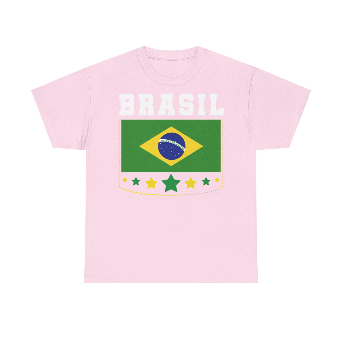 Brazil Brasilien Wappen Flagge Sport Fan Fußball Geschenkidee - Unisex T-Shirt