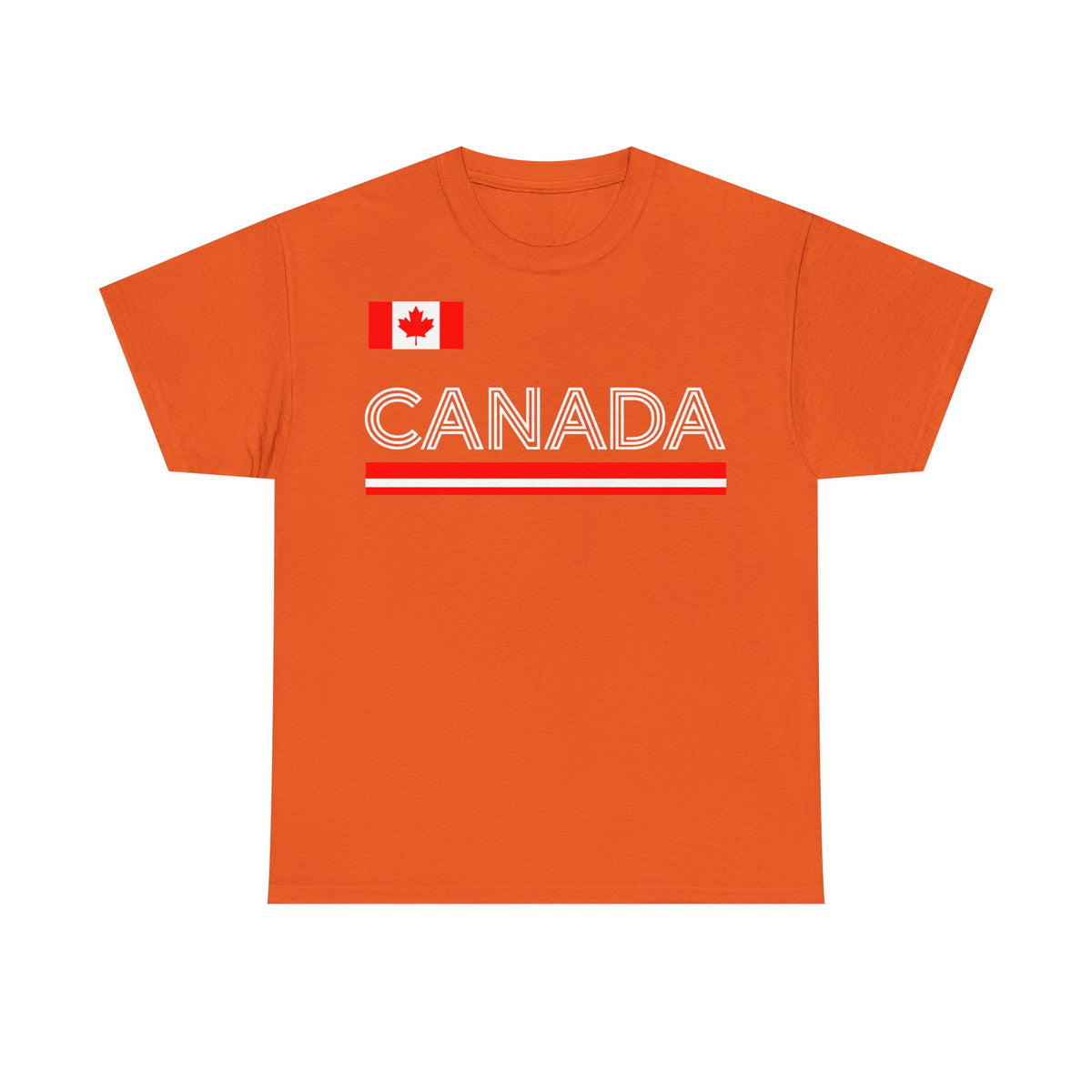 Canada Kanada Wappen Flagge Fan Sport Fußball Geschenkidee - Unisey T-Shirt