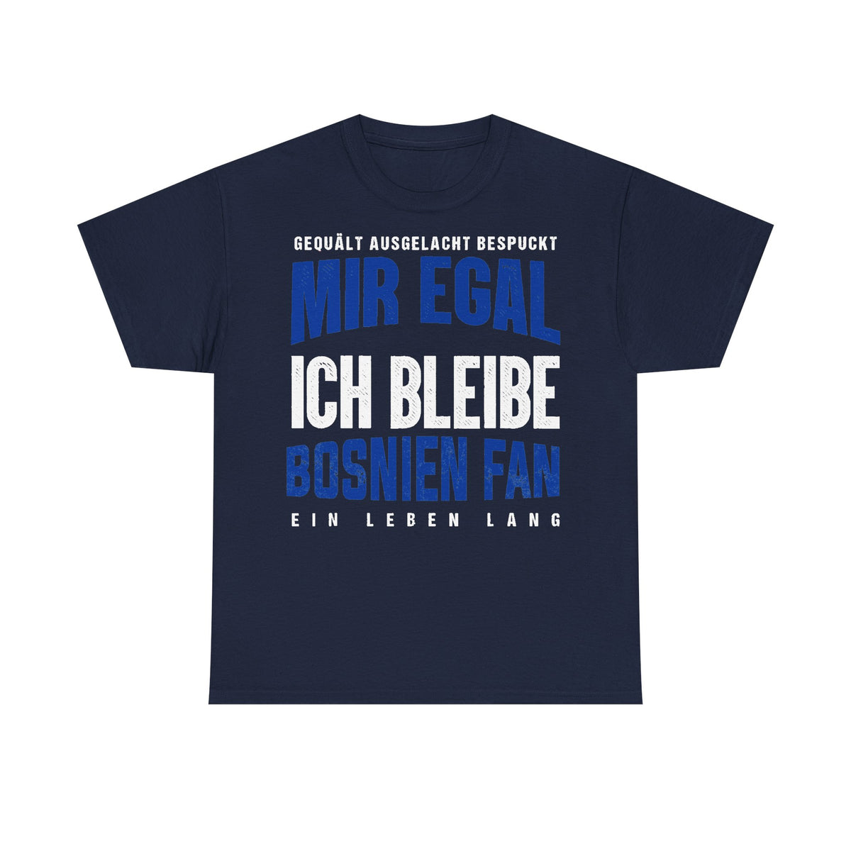 Bosnia Wappen Flagge Stolz Heimat Fußball fan Geschenkidee - Unisex T-Shirt
