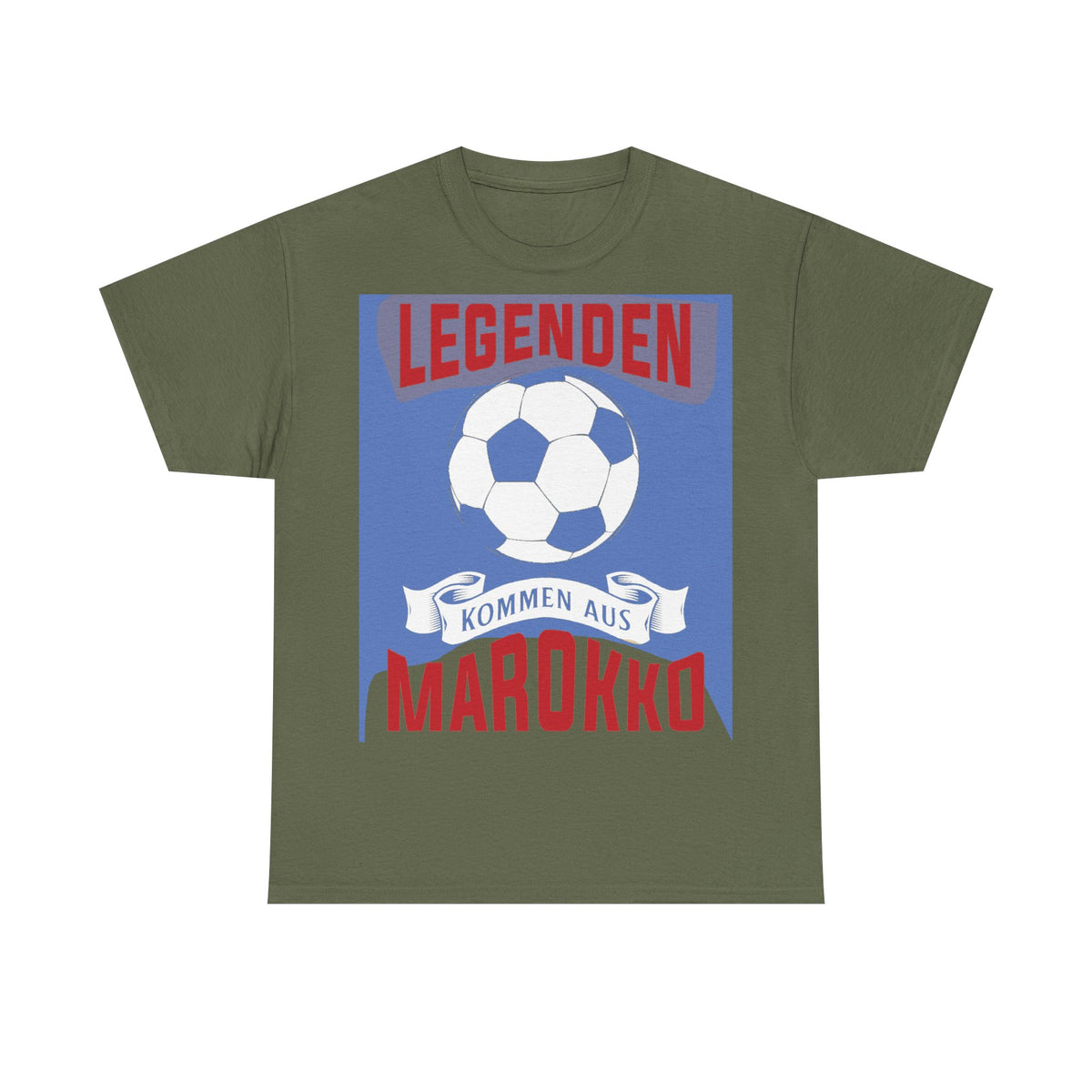 Marruecos Escudo Morocco Bandera Orgullo Fútbol Fan Deporte FIdea de regalo - Camiseta unisex
