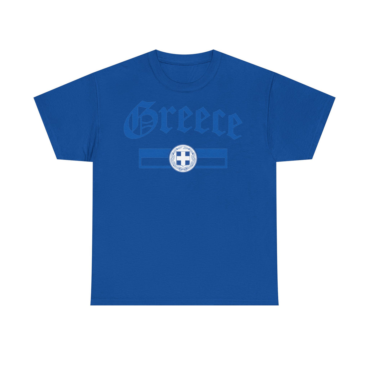 Grecia Grecia Bandera Escudo Patria Fútbol Deporte Aficionado Idea de regalo - Camiseta unisex