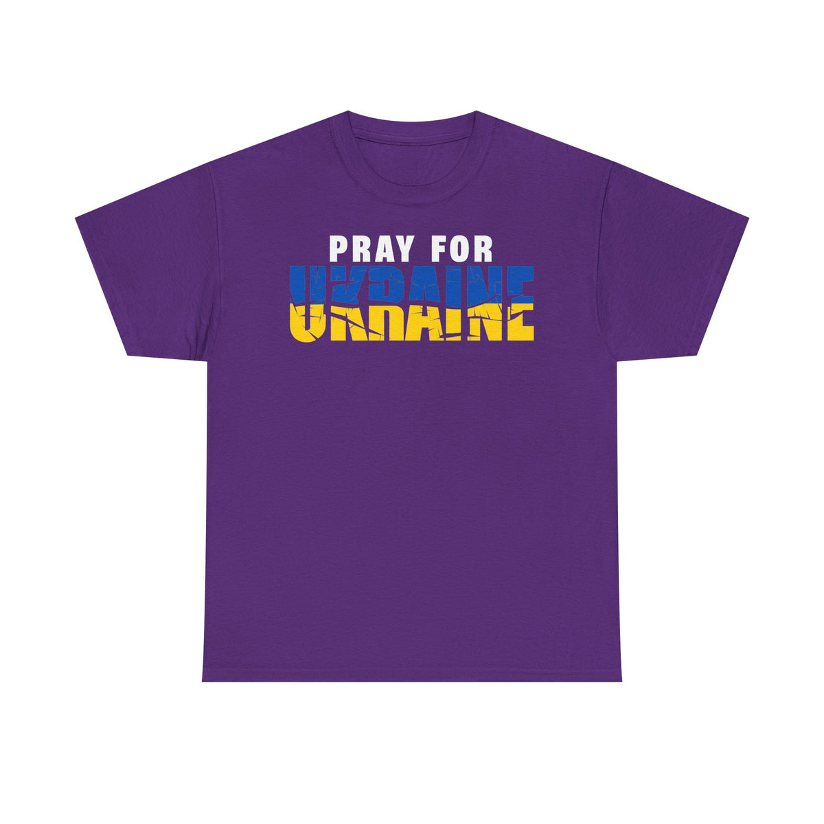 Bandiera e stemma dell'Ucraina Idea regalo Sport Tifoso Moda Vintage - T-shirt unisex