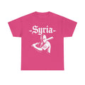 Syria Syrien Hooligan Wappen Flagge Heimat Sport Fußball Fan Geschenkidee - Unisex T-Shirt