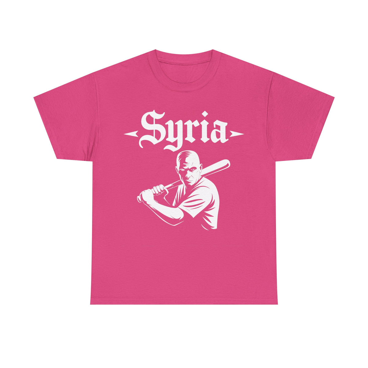 Syria Syrien Hooligan Wappen Flagge Heimat Sport Fußball Fan Geschenkidee - Unisex T-Shirt