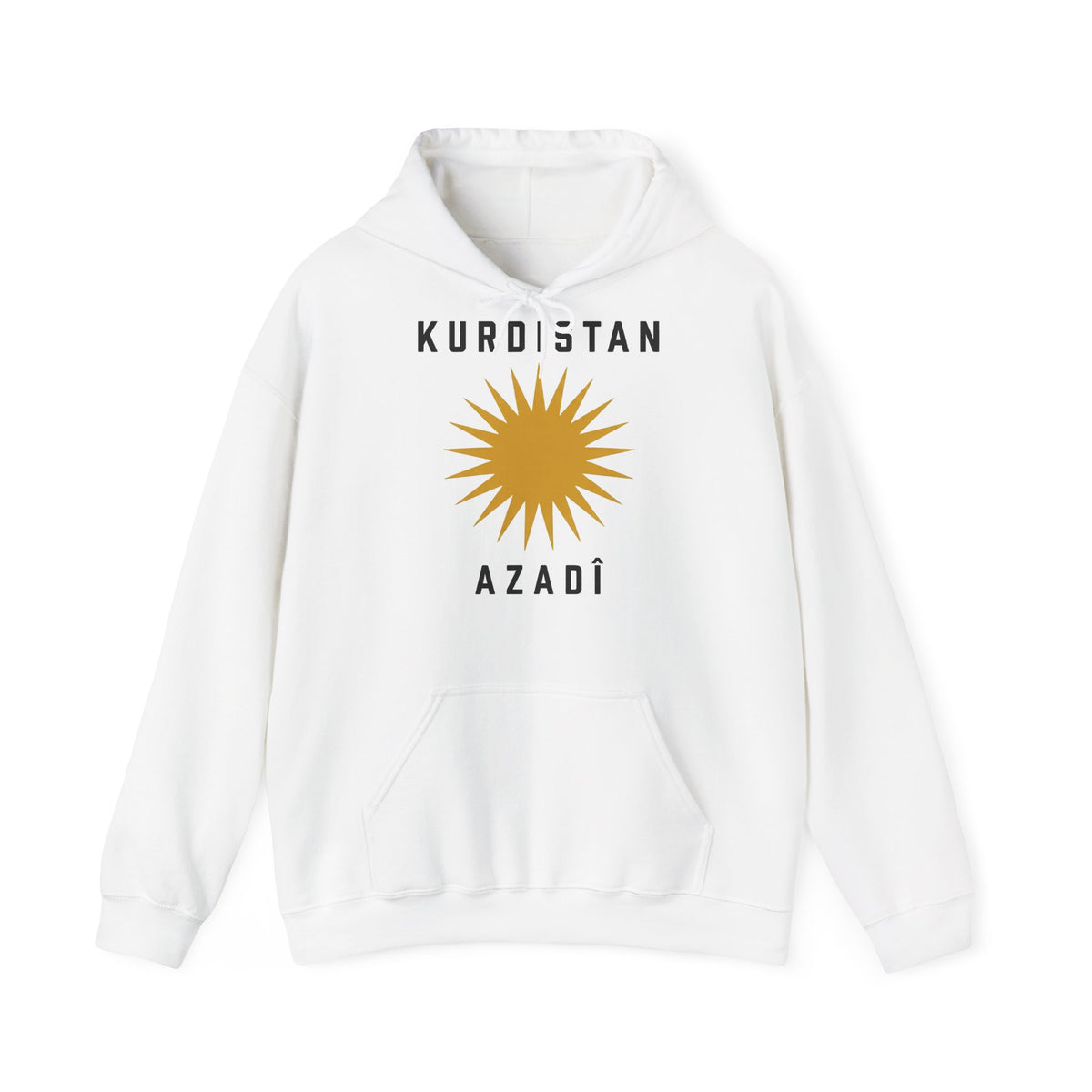 Kurdistan Azadi Sonne Wappen Flagge - Unisex Hoodie