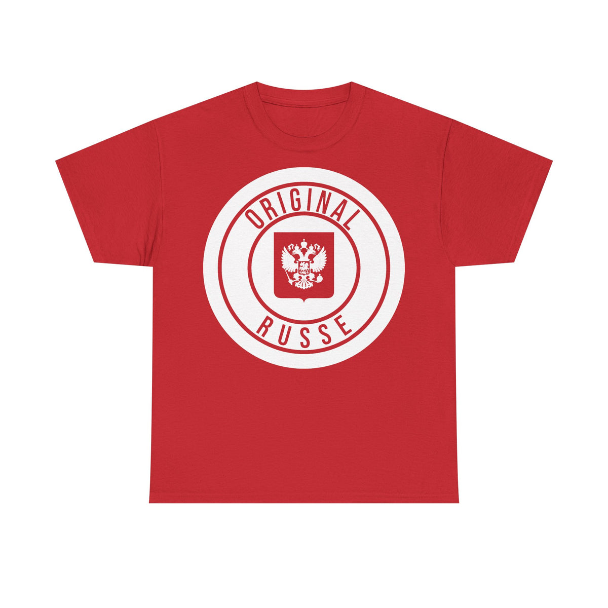 Rusia Rusia Moscú águila bandera escudo regalo deporte aficionado moda - Camiseta unisex