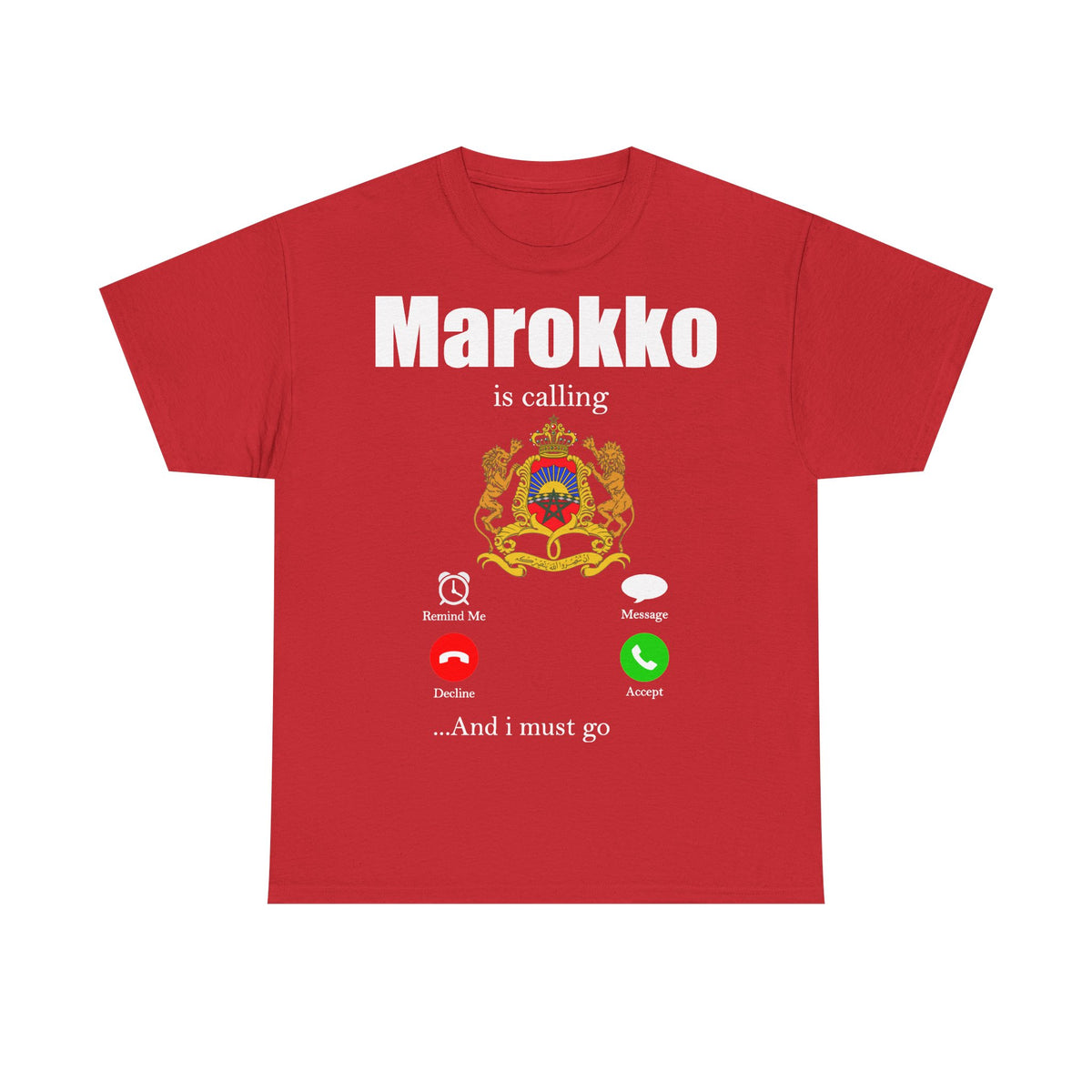 Marruecos Escudo Morocco Bandera Orgullo Fútbol Fan Deporte FIdea de regalo - Camiseta unisex