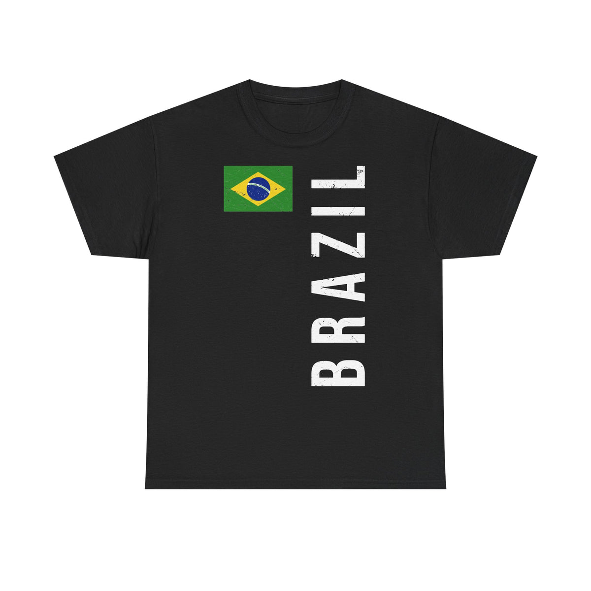 Brazil Brasilien Wappen Flagge Sport Fan Fußball Geschenkidee - Unisex T-Shirt