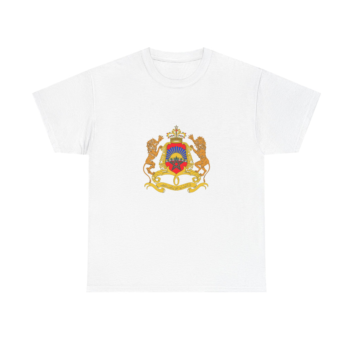 Marruecos Maroc Escudo Bandera Patria - Camiseta unisex