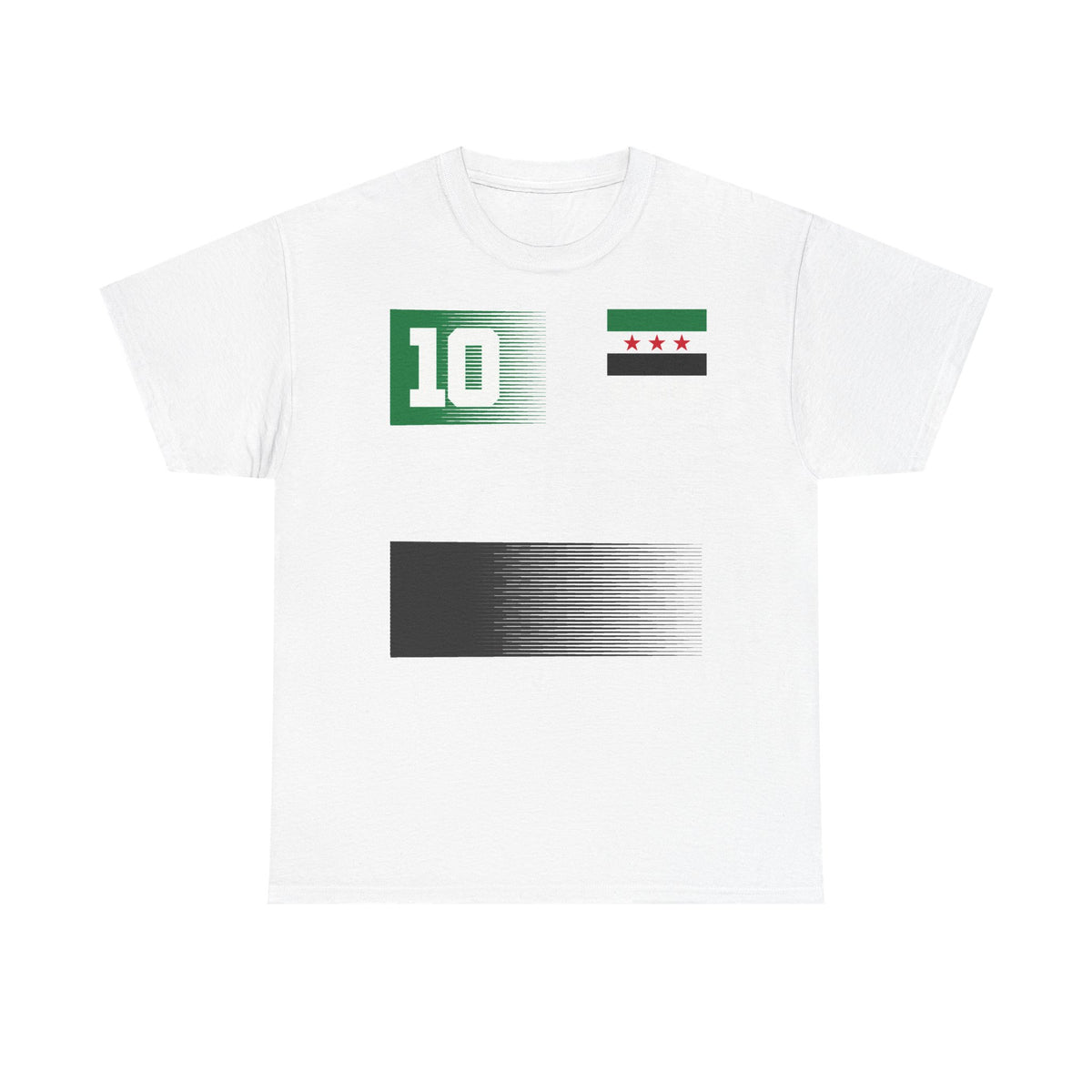 Syria Syrien Wappen Flagge Heimat Sport Fan Geschenkidee - Unisex T-Shirt