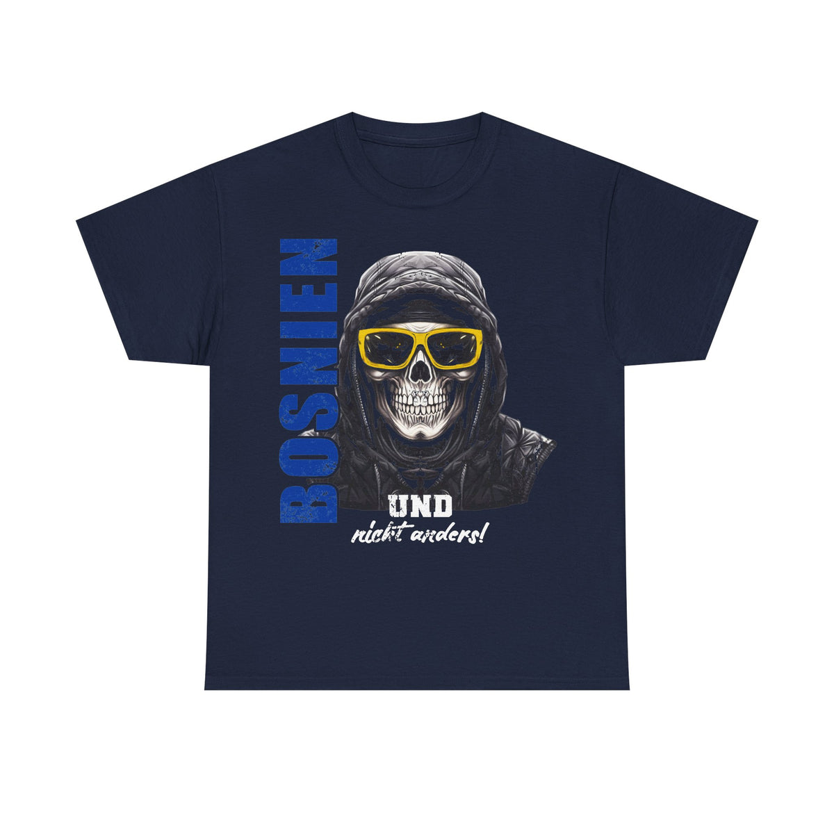 Bosnia Wappen Flagge Stolz Heimat Fußball fan Geschenkidee - Unisex T-Shirt
