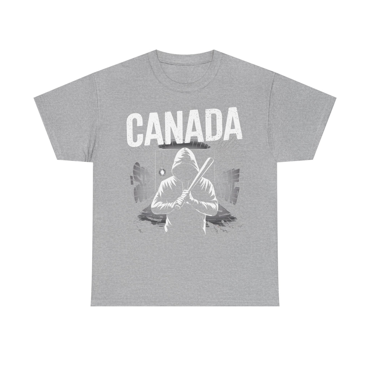 Canada Kanada Hooligan Wappen Flagge Fan Sport Fußball Geschenkidee - Unisey T-Shirt