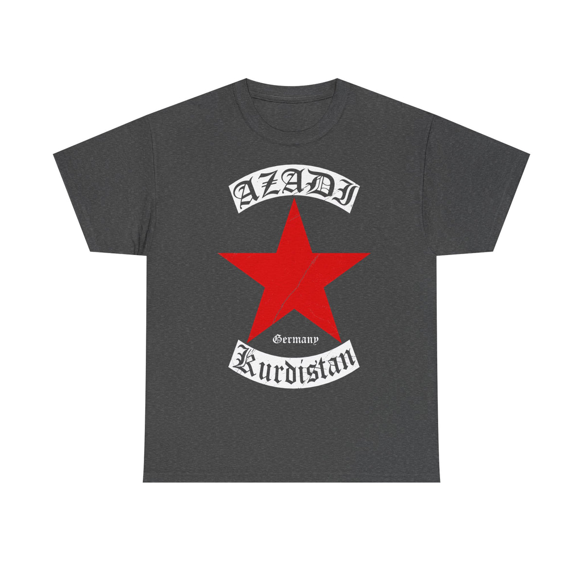 Kurdistan Azadi Wappen Flagge Heimat Newroz Geschenk - Unisex T-Shirt