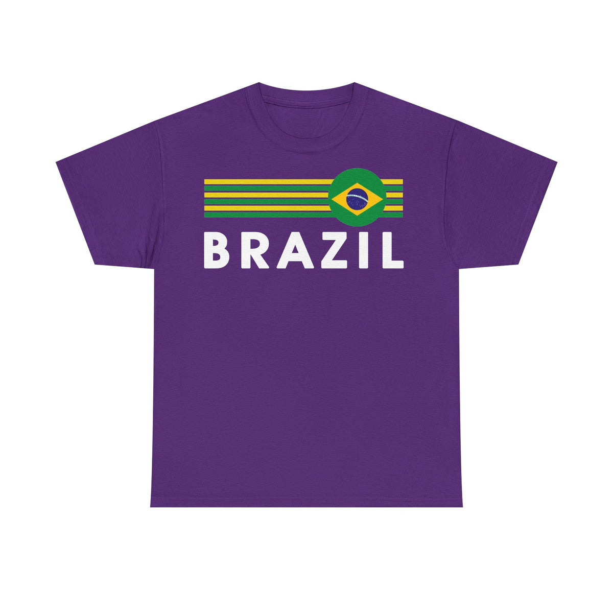Brazil Brasilien Wappen Flagge Sport Fan Fußball Geschenkidee - Unisex T-Shirt